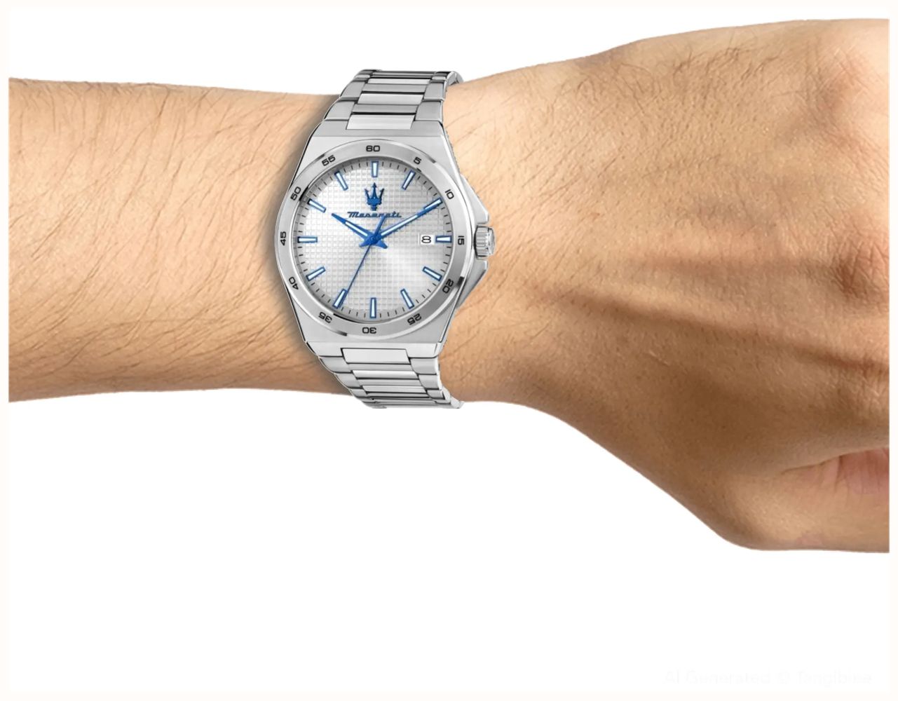 Maserati VELOCITÀ SLIM 40MM Mens Stainless Steel Bracelet R8853153006 - 备用视图 4
