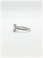 0.56ct Natural Emerald Diamond Platinum Halo Ring J98039 - alternate view 2