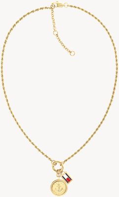 Tommy Hilfiger Nautical Charm Gold-Tone Necklace 2781029