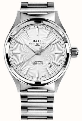 Ball Watch Company Zwycięstwo strażaka | stalowa bransoletka | srebrna tarcza w kształcie słońca NM2098C-S6J-SL