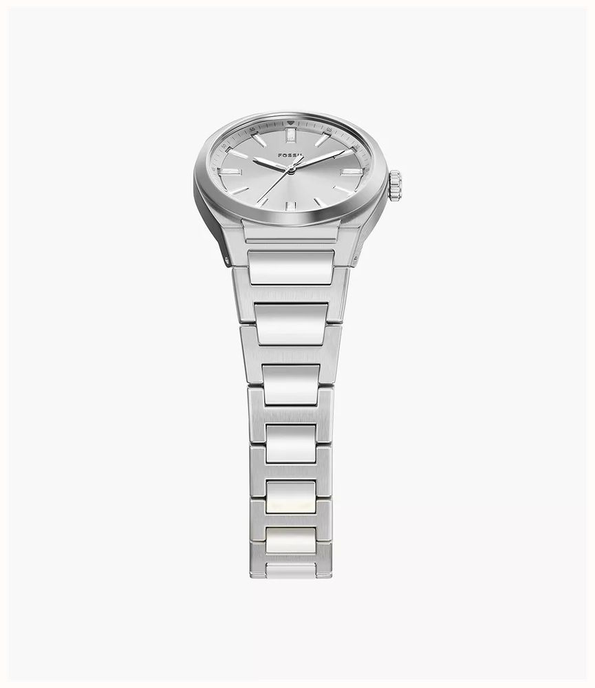 Fossil Everett 27 mm Three-Hand Stainless Steel Fossil Watch ES5490 - 备用视图 3