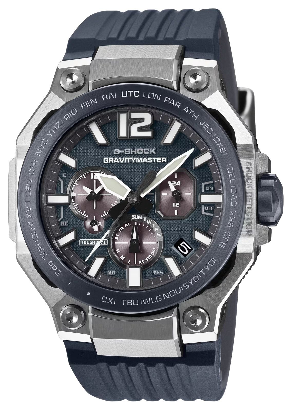 Casio GShock Master of G GravityMaster 473mm Blue Dial Watch